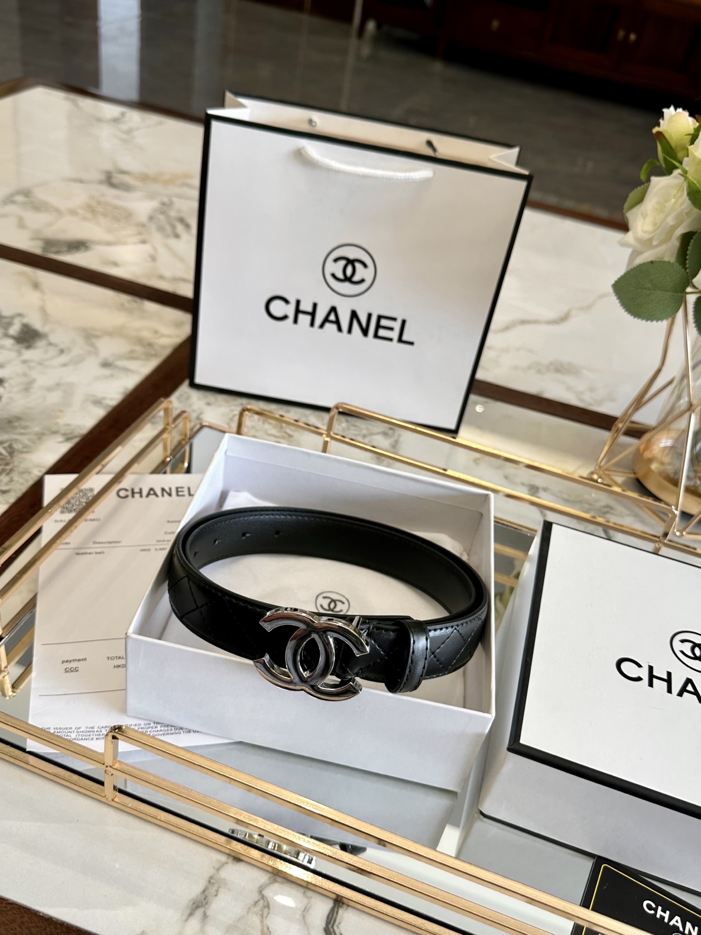 CHANEL belt model 06